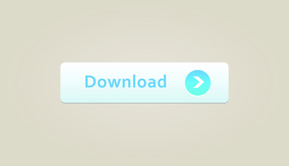 Vector Web Button. Download Button.