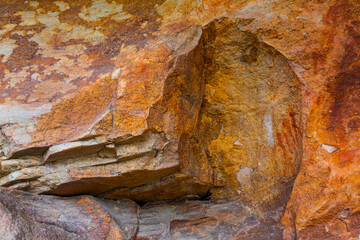 Sevilla Bushman Rock Art Trail, Clanwilliam, Cederberg Mountains, Western Cape province, South Africa, Africa