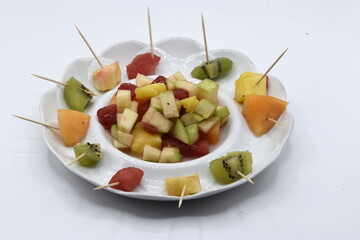 assiette de fruits