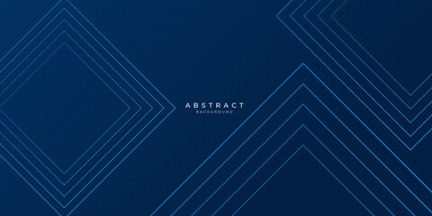 Dark blue dynamic abstract vector background with diagonal lines. Trendy classic color of 2020. 3d cover of business presentation banner for sale event night party. Fast moving soft shadow dots lines