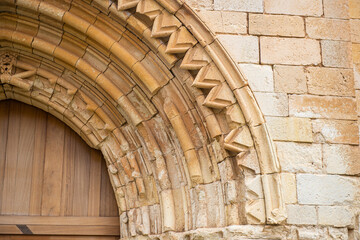 Fototapeta na wymiar Spanish Romanesque from Palencia