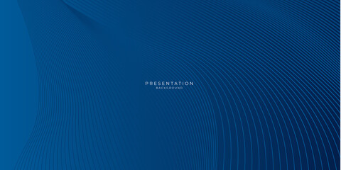 Abstract blue background with wave water circle spiral light texture. Vector illustration for presentation design with modern futuristic corporate and technology concept