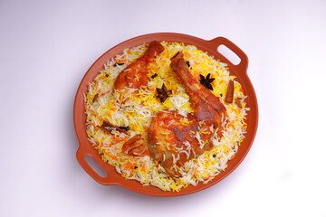  Chicken Biryani_white background