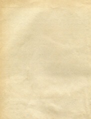 Obraz premium photo texture of old paper yellow shade of color