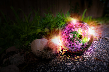 Atom Crystal Ball Nature