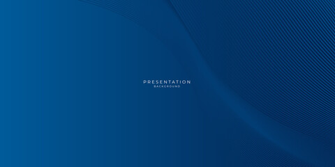 Blue Dark Polygonal Wave Curve Pattern. Geometric Pattern. Repeating pattern with wave line shapes. Seamless texture for your design. Repeating pattern