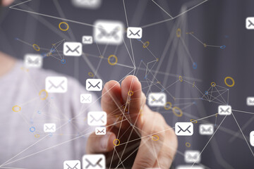 contact communication support contact concept service