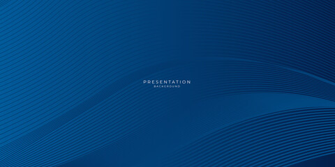Blue background wavy metal pattern presentation template. Vector illustration design for presentation, banner, cover, web, flyer, card, poster, wallpaper, texture, slide, magazine, and powerpoint.