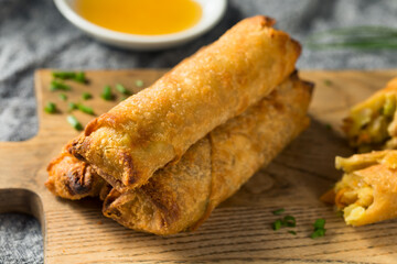 Homemade Chinese Vegetable Egg Rolls