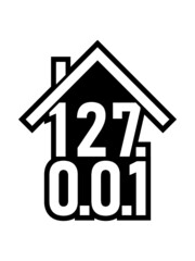 Adresse Webseite Haus 127.0.0.1 suchen Domain Router