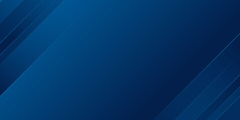 Obraz premium Modern blue black elegant business style blue wave lines presentation background