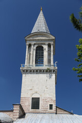 Fototapeta na wymiar Tower of Justice in Topkapi Palace, Istanbul, Turkey