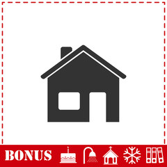 Home icon flat