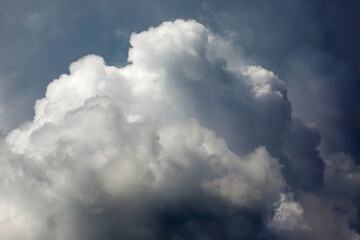Turbulent Sky with Threatening Clouds
