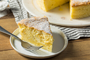 Homemade Fluffy Japanese Cheesecake