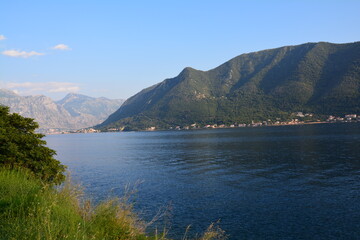 Obraz premium Fjord de Kotor Monténégro Balkans