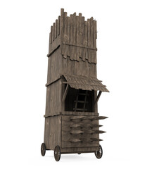 Siege Tower Isolated