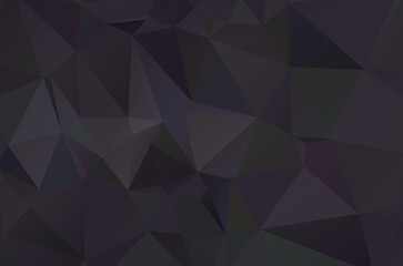 Fototapeta premium Ciemny low poly szablon tło wektor ilustracja z eleganckim wystrojem