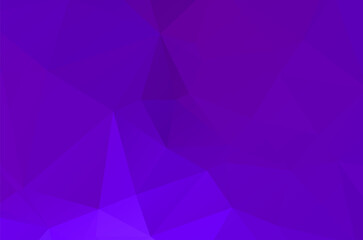 Abstract blue vivid triangle geometrical background, vector Illustration