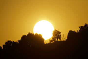 atardecer