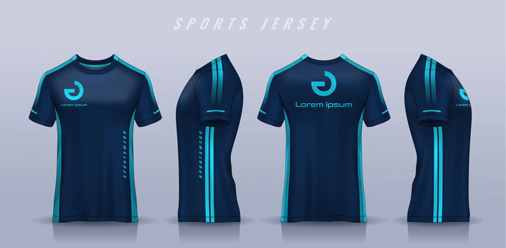 Printed Sports T-shirt  Sport shirt design, Sports jersey design, Polo  shirt design