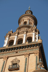 Fototapeta premium famouse square spain seville