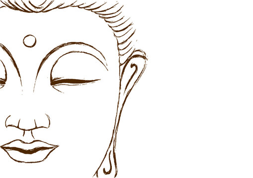 ArtStation - Buddha Sketch by Kalai