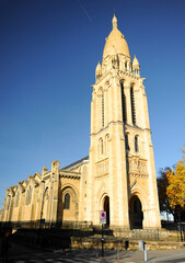 Fototapeta na wymiar Église Sainte Marie de La Bastide, Bordeaux Gironde France