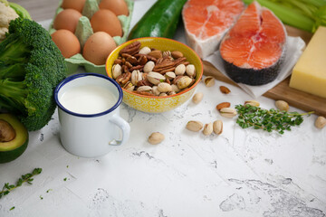 Keto diet concept