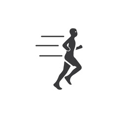 people Running gesture  illustration vector design