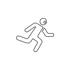 people Running gesture  illustration vector design