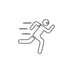 people Running gesture  illustration vector design