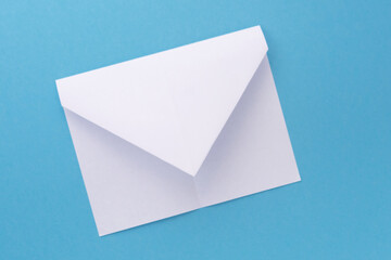 assembly procedure of a paper white airplane. Origami.