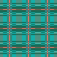 Seamless tartan rectangular pattern