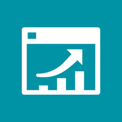 Web Stats -  Metro Tile Icon