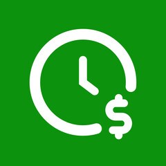 Time is Money -  Metro Tile Icon