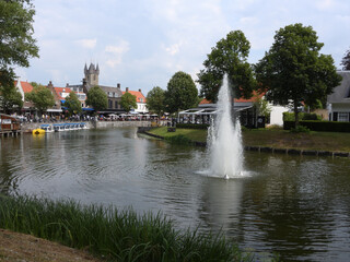 jet d'eau sluis pays bas