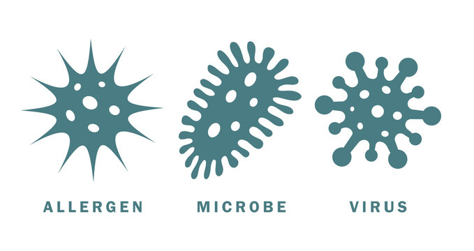 Allergen Microbe And Virus Icon