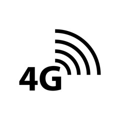 Signal icon vector logo design template