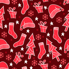vector christmas pattern