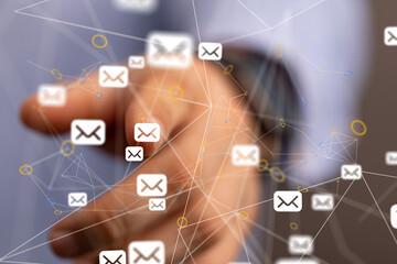 mailing communication support contact concept service