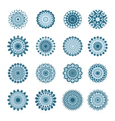 Snowflake winter set