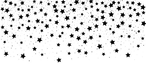 Confetti stars.