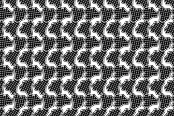 unique abstract seamless pattern vector