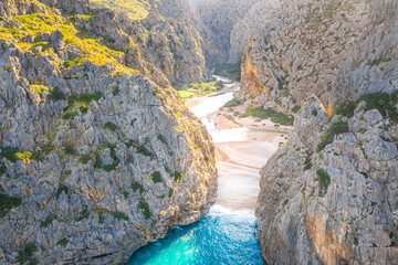 Torrente de Pareis, island of Mallorca, Balearic islands, Spain