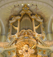 Silbermannorgel in der Frauenkirche