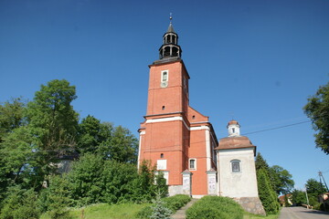 Głotowo. Kościół Najświętszego Zbawiciela. Polska - Mazury - Warmia. © Rafa