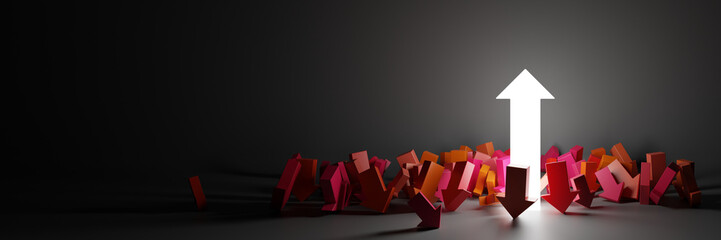 Leadership and success theme, original 3d rendering © tostphoto