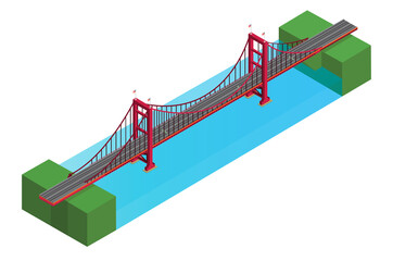 Bridge Isometric view