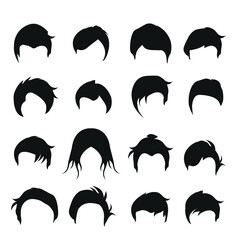 Fototapeta premium hair style icons